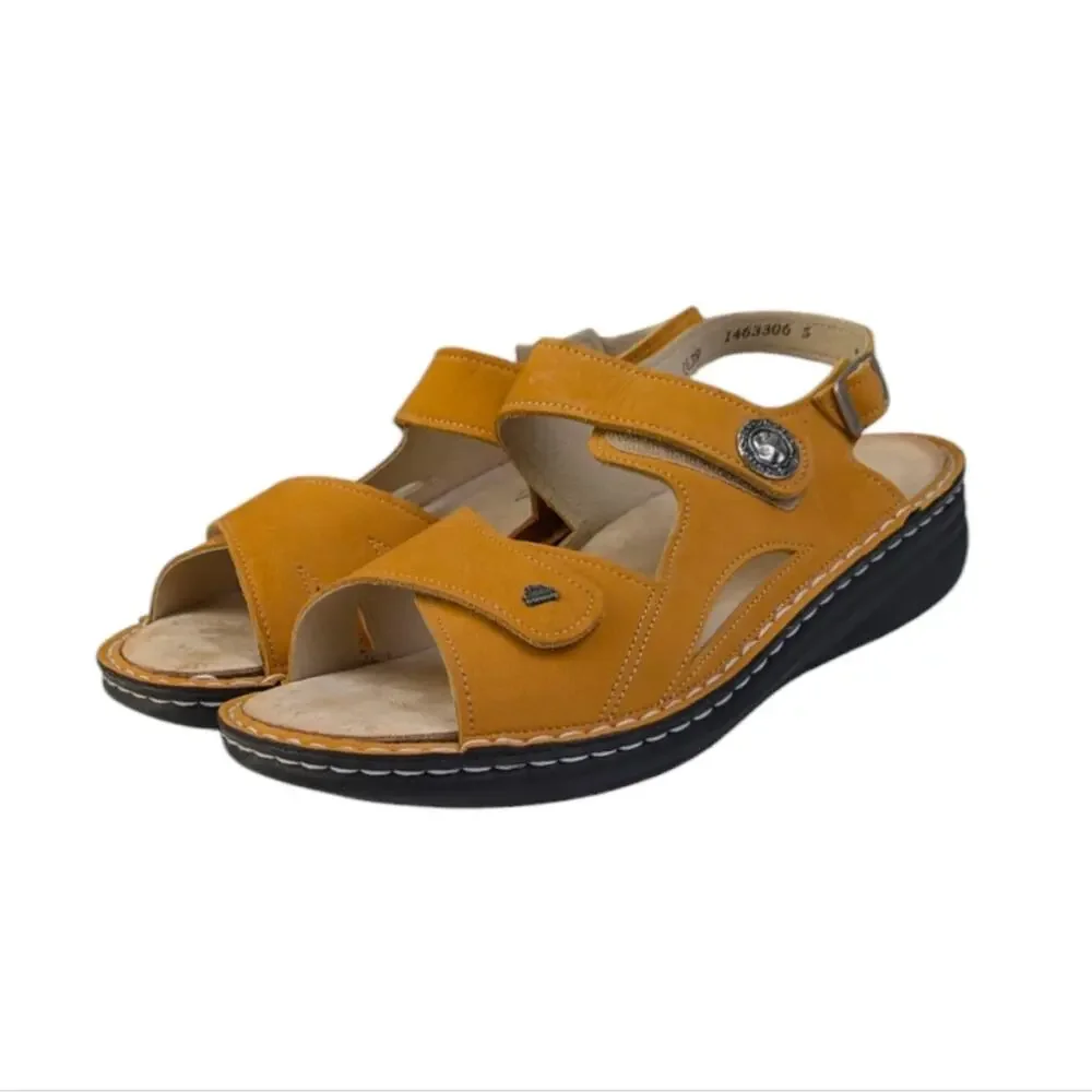 Finn Comfort Barbuda Mellow Sandals Size 39 US 8/8.5  EUC $295    S3293